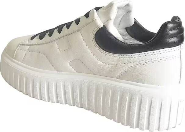Hogan Low-Top Sneakers H645 White Leather Sneakers in wit