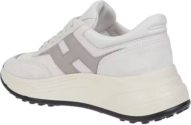 Hogan Low-Top Sneakers H669 Leather Sneakers With Logo Detail in wit