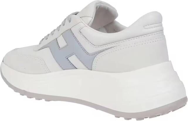Hogan Low-Top Sneakers H669 Leather Sneakers With Logo Detail in wit