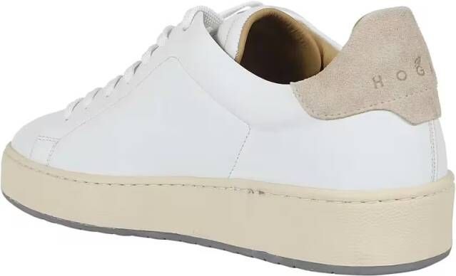 Hogan Low-Top Sneakers H672 White Leather Sneakers in wit