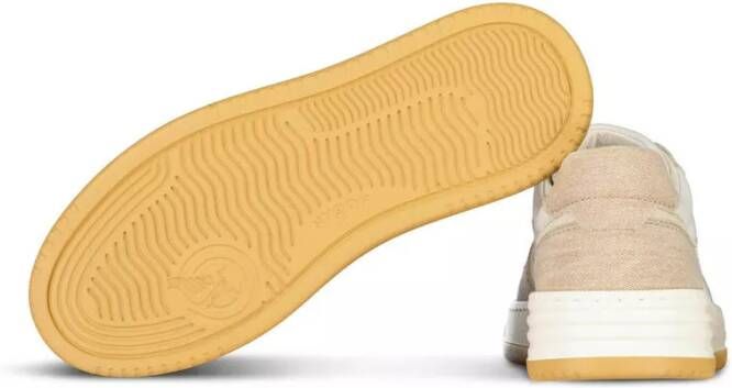 Hogan Low-Top Sneakers im Denim-Look in blauw