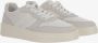 Hogan Low-Top Sneakers Leather Sneakers With Glitter Logo in wit - Thumbnail 1