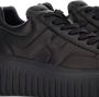 Hogan Low-Top Sneakers Minimalist Black Leather Sneakers With Thick Platf in zwart - Thumbnail 1