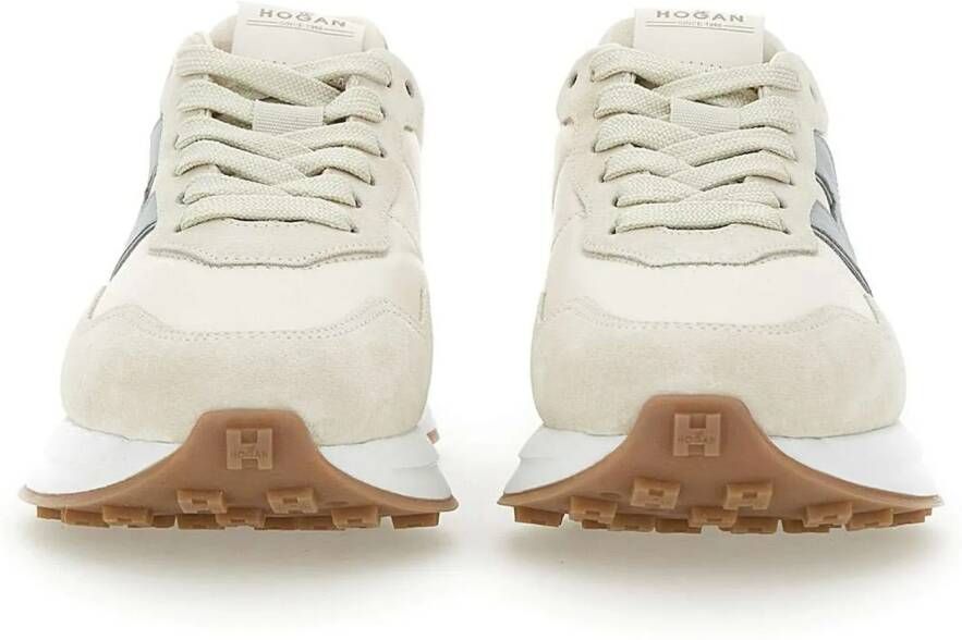 Hogan Low-Top Sneakers Ivory H641 Leather Sneakers in beige