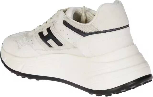 Hogan Low-Top Sneakers Sporty Sneakers With Textured Mesh in wit