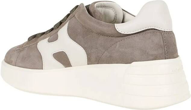 Hogan Low-Top Sneakers Suede Sneakers in groen