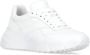 Hogan Witte Leren Sneakers met Gegraveerd Logo White Dames - Thumbnail 2