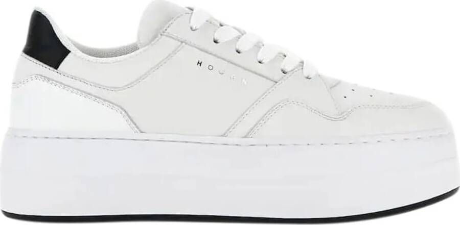 HOGAN Lage Sneakers Dames H670 Allacciato Maat: 38 Materiaal: Leer Kleur: Wit - Foto 2