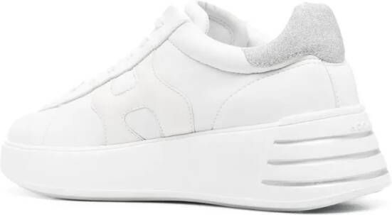 Hogan Low-Top Sneakers White Sneakers With Elevated Sole And Padded Colla in wit