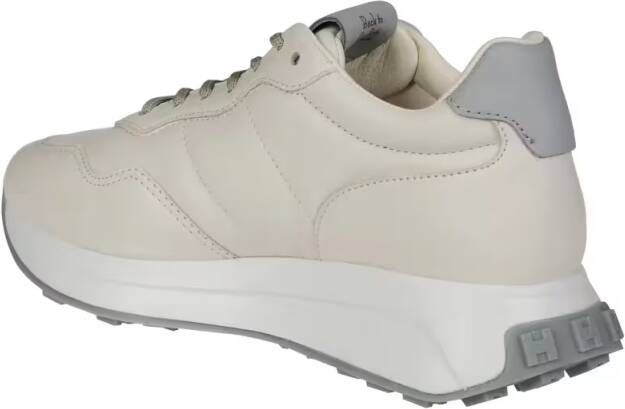 Hogan Low-Top Sneakers With Cushioned Sole in beige