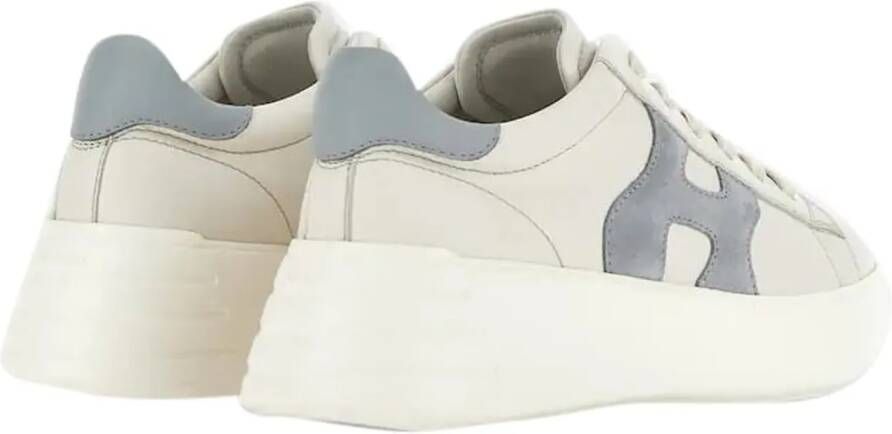 Hogan Low-Top Sneakers Yogurt in wit