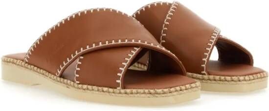 Hogan Sandalen H660 Sandal in bruin