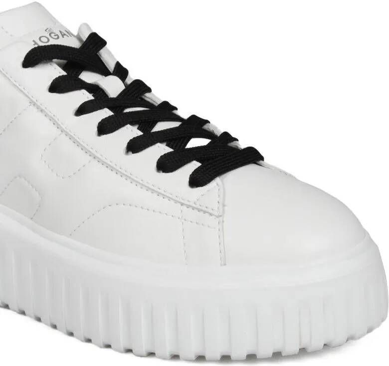 Hogan Low-Top Sneakers H-Stripes Sneakers in wit