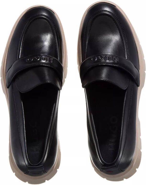HUGO Loafers & ballerina schoenen Kris Moccassin-N 10248217 01 in zwart