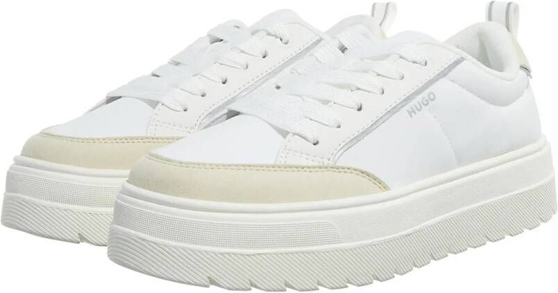 HUGO Low-Top Sneakers Lyssa Tenn nysdpu in wit