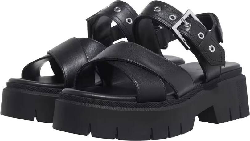HUGO Sandalen Kris Sandal in zwart