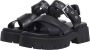 HUGO Sandalen Kris Sandal in zwart - Thumbnail 1