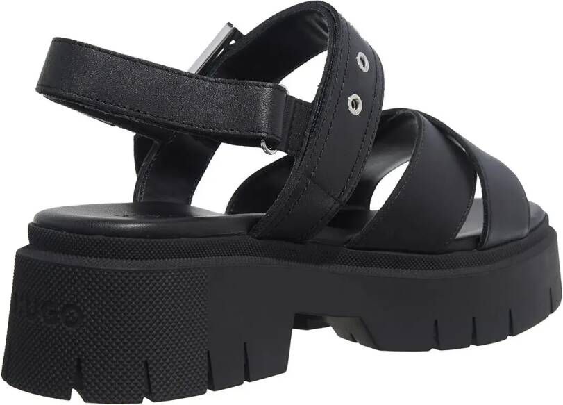 HUGO Sandalen Kris Sandal in zwart