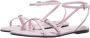 HUGO Sandalen Tayna Sandal in poeder roze - Thumbnail 1