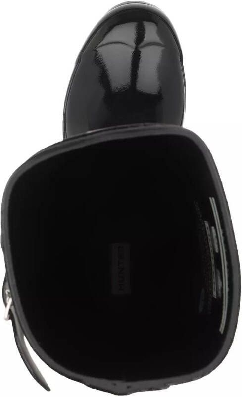 Hunter Boots & laarzen Womens Original Tall Gloss Boot Black in zwart