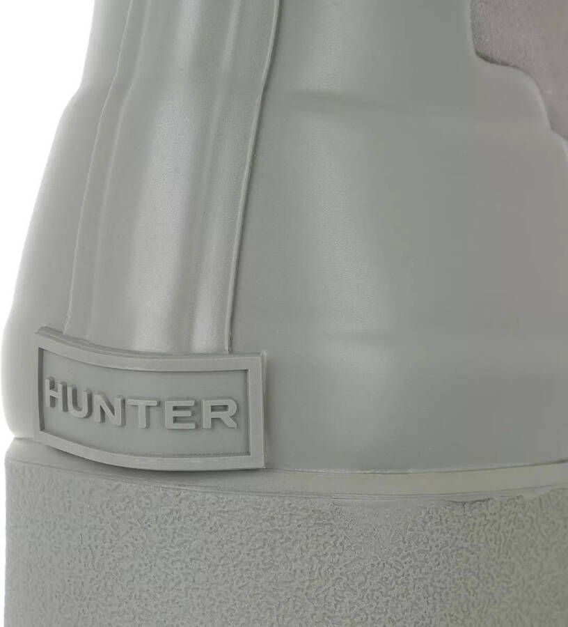 Hunter Boots & laarzen womens refined creeper neo chelsea in grijs
