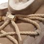 Inuikii Tijdloze Elegantie Gecombineerd met Functionaliteit Lage Sneaker Beige Dames - Thumbnail 5