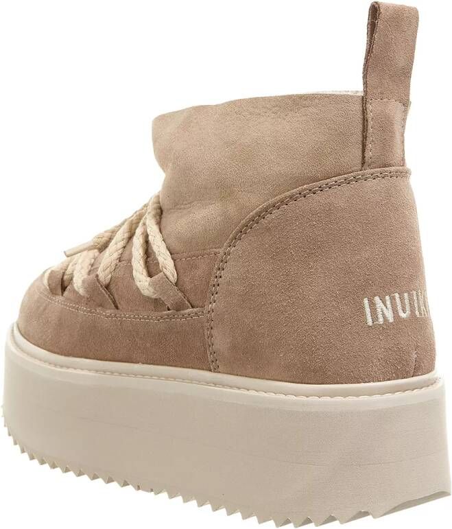 INUIKII Boots & laarzen Classic Low Plattform in taupe