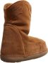 Inuikii Westerse Stijl Geborduurde Laarzen Brown Dames - Thumbnail 2