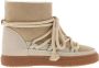 INUIKII Enkellaarsjes Dames Outdoor Snowboots Damesschoenen Suède Classic Sneaker Beige - Thumbnail 6