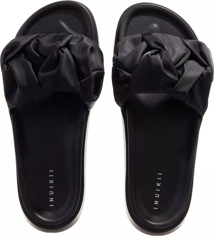 INUIKII Sandalen Fjord Flower Platform in zwart - Foto 3