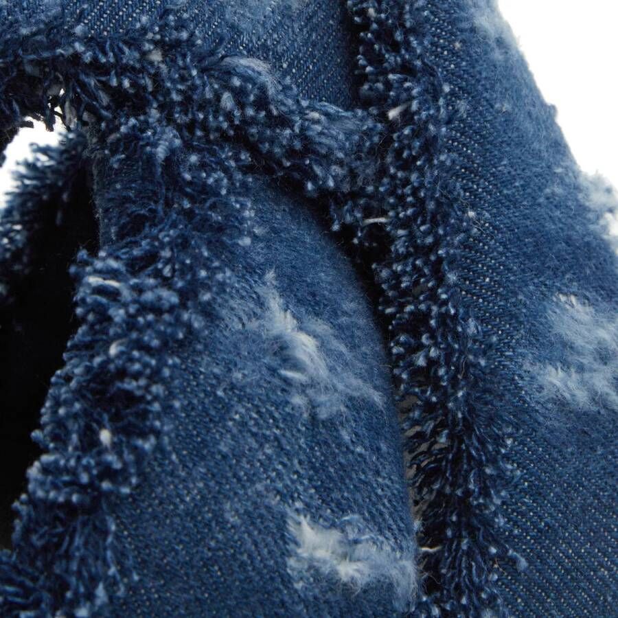 INUIKII Slippers Soft Crossed Jeans in blauw