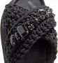 INUIKII Slippers & Mules Woven Stones Platform in zwart - Thumbnail 2