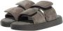 INUIKII Slippers & Mules Classic Suede Velcro in taupe - Thumbnail 1
