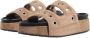 INUIKII Slippers & Mules Suede Studs in taupe - Thumbnail 1