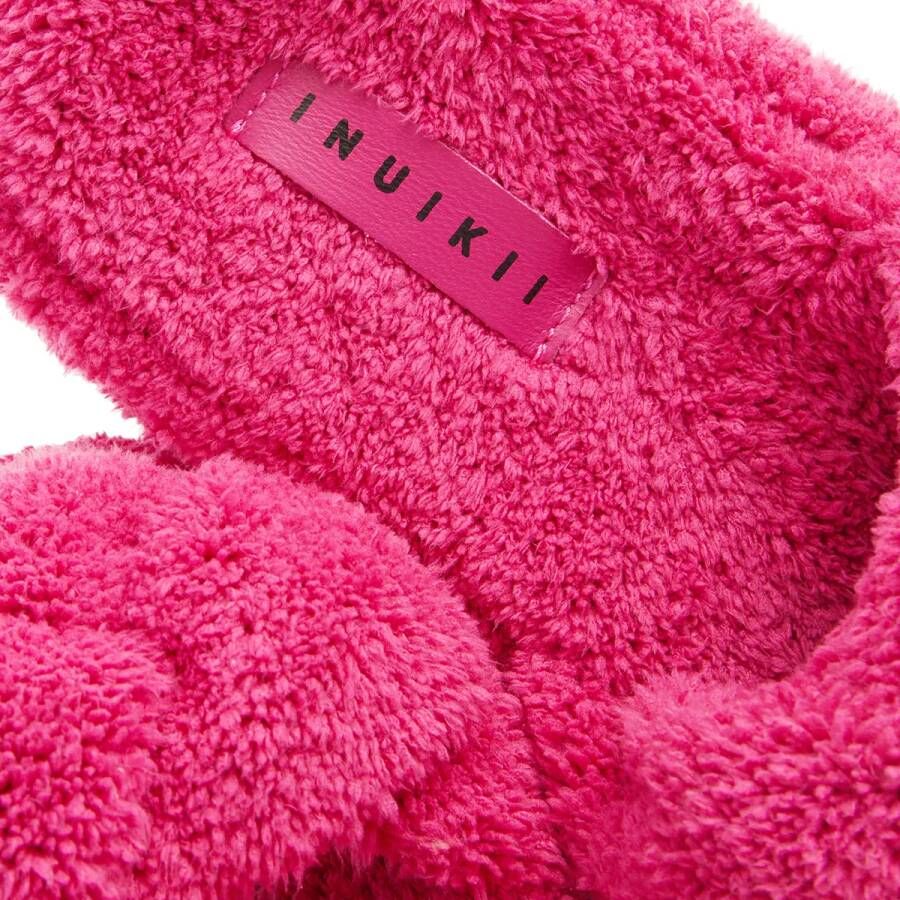INUIKII Slippers & Mules Teddy Braided in roze