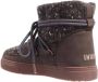Inuikii Grijze Wollen Veterschoenen Gray Dames - Thumbnail 2