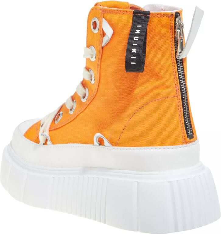 INUIKII Sneakers Matilda Canvas High 23 in oranje