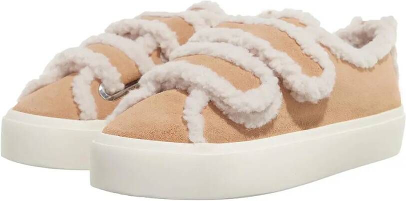 INUIKII Winterlaarzen Shearling Low Velcro in beige