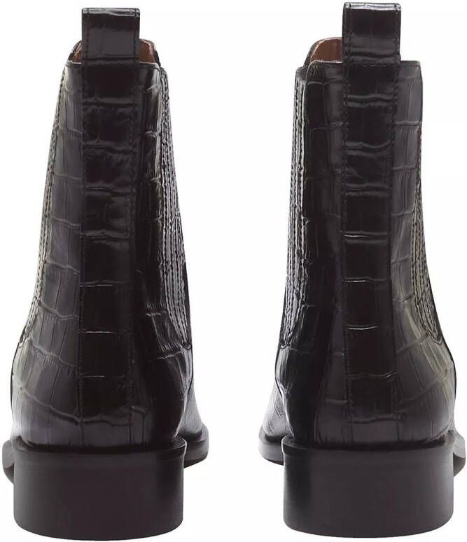 Isabel Bernard Boots & laarzen Vendôme Chey Calfskin Leather Chelsea Boots in zwart