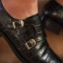 Isabel Bernard Loafers Vendôme Sophie Schnallenschuhe in zwart - Thumbnail 2