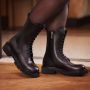 Isabel Bernard Boots Vendôme Myrthe Schnürstiefel in zwart - Thumbnail 2
