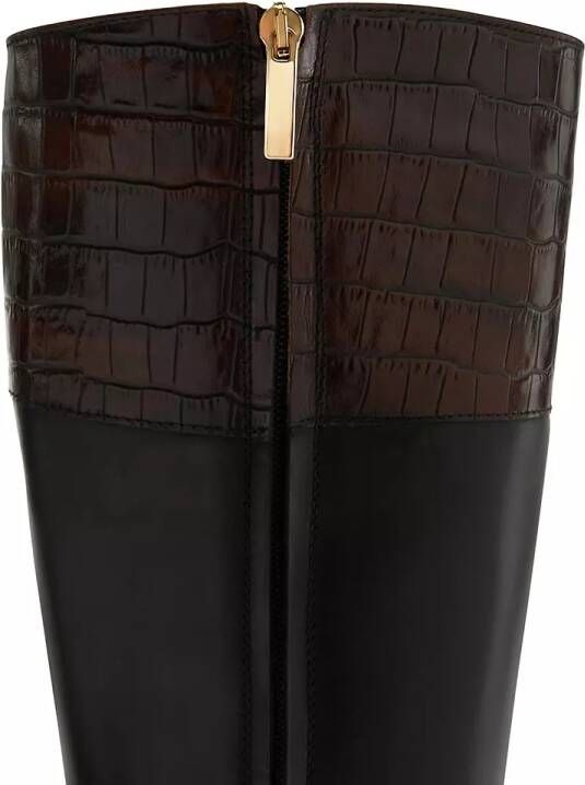 Isabel Bernard Boots & laarzen Vendôme Fem Suede Stretch Overknee Boots in zwart - Foto 9