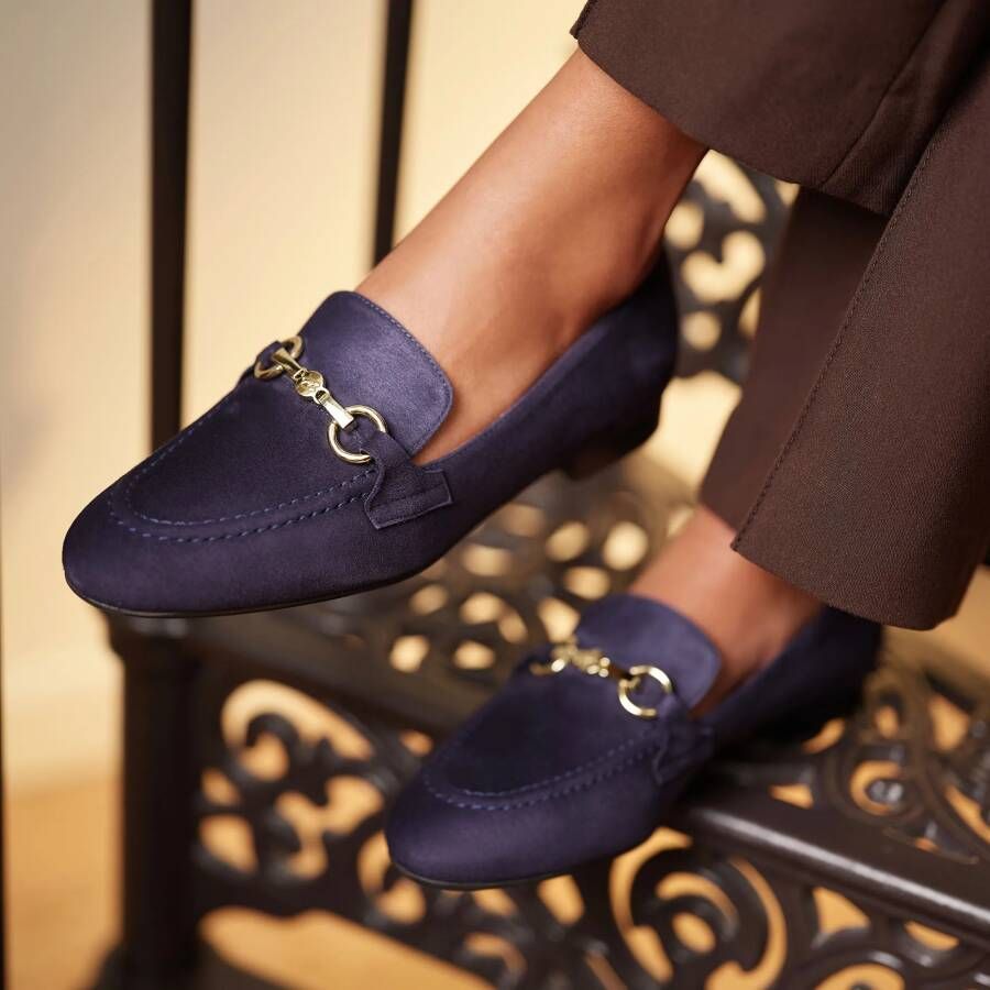 Isabel Bernard Loafers Vendôme Fleur Loafers in blauw