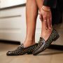 Isabel Bernard Loafers Vendôme Fleur Schwarz Loafers in zwart - Thumbnail 2