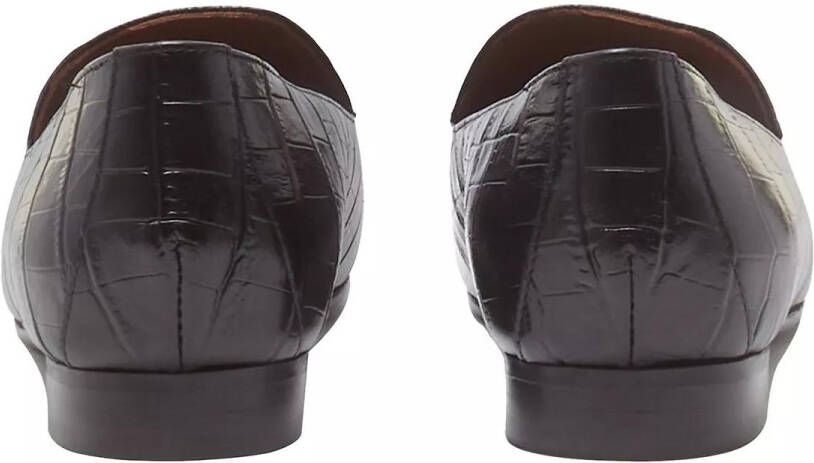 Isabel Bernard Loafers Vendôme Fleur Calfskin Leather Loafers in zwart