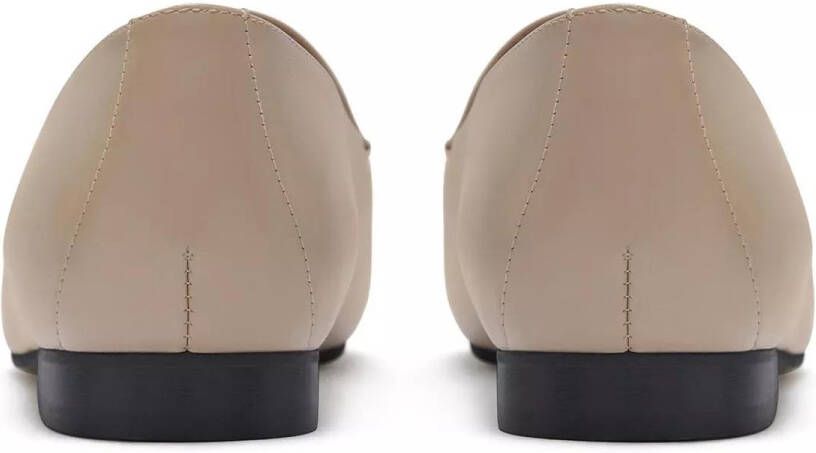 Isabel Bernard Loafers & ballerina schoenen Vendôme Fleur calfskin leather loafers in crème