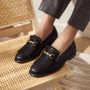 Isabel Bernard Loafers Vendôme Lave Loafers in zwart - Thumbnail 2