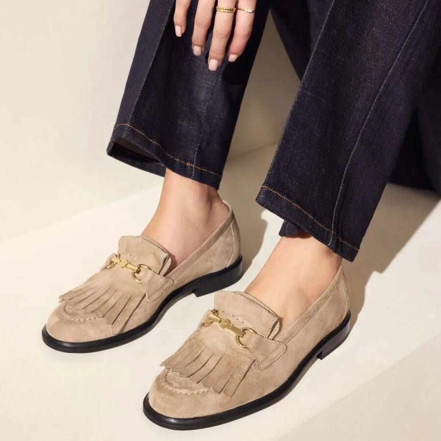 Isabel Bernard Loafers Vendôme Lave Loafers in taupe