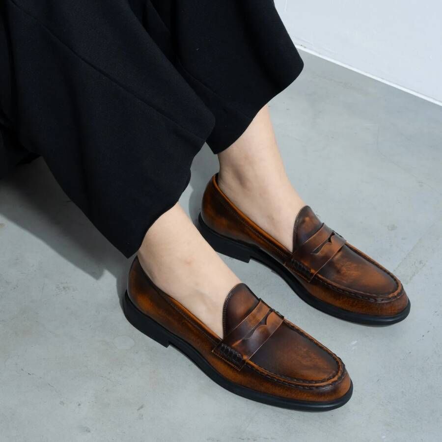Isabel Bernard Low-Top Sneakers Vendôme Blandine Loafers in cognac
