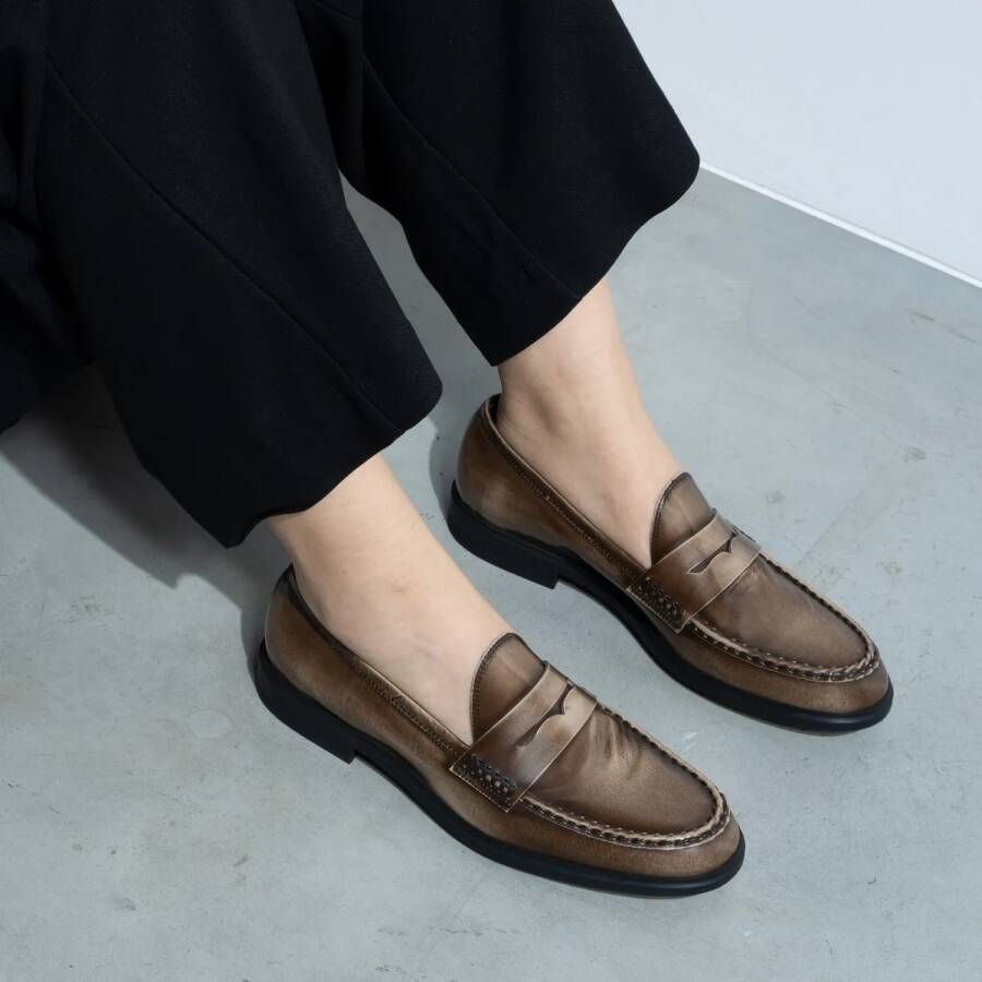 Isabel Bernard Low-Top Sneakers Vendôme Blandine mokka Loafers in bruin